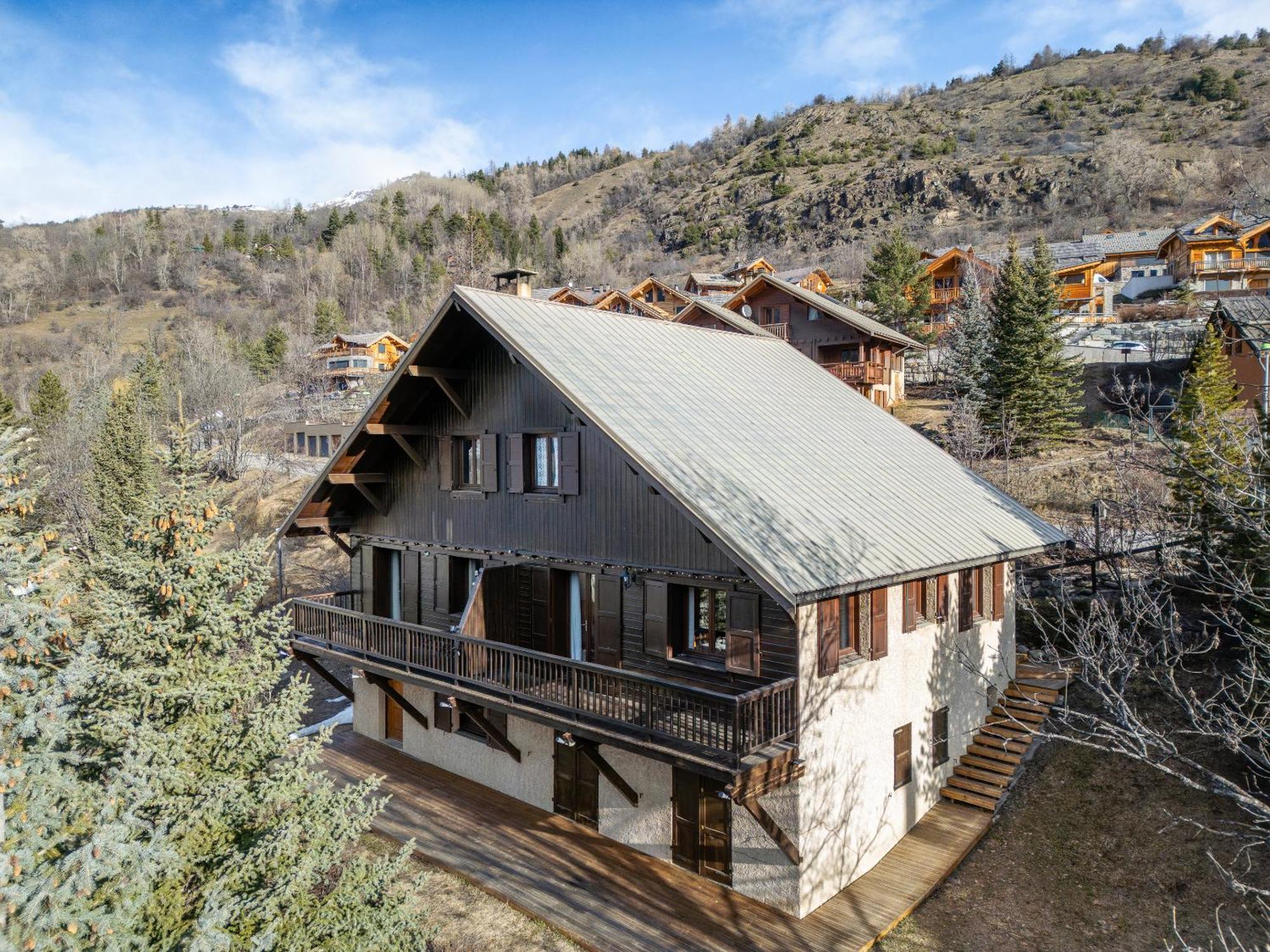 Serre Chevalier Studio 30 M2 Coin Montagne A 8 Minutes Des Pistes سا شيفري المظهر الخارجي الصورة