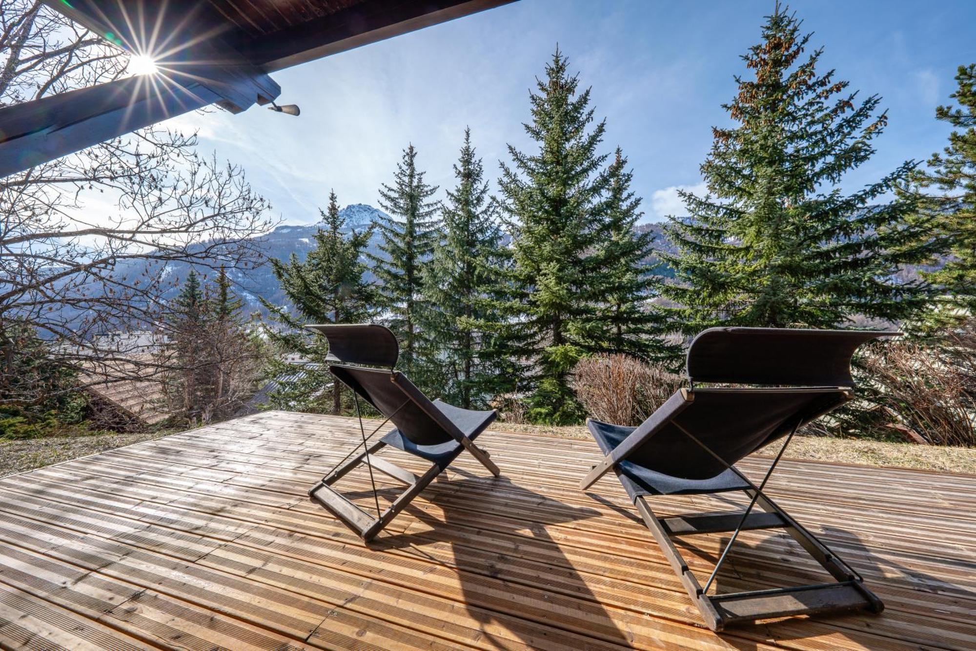 Serre Chevalier Studio 30 M2 Coin Montagne A 8 Minutes Des Pistes سا شيفري المظهر الخارجي الصورة